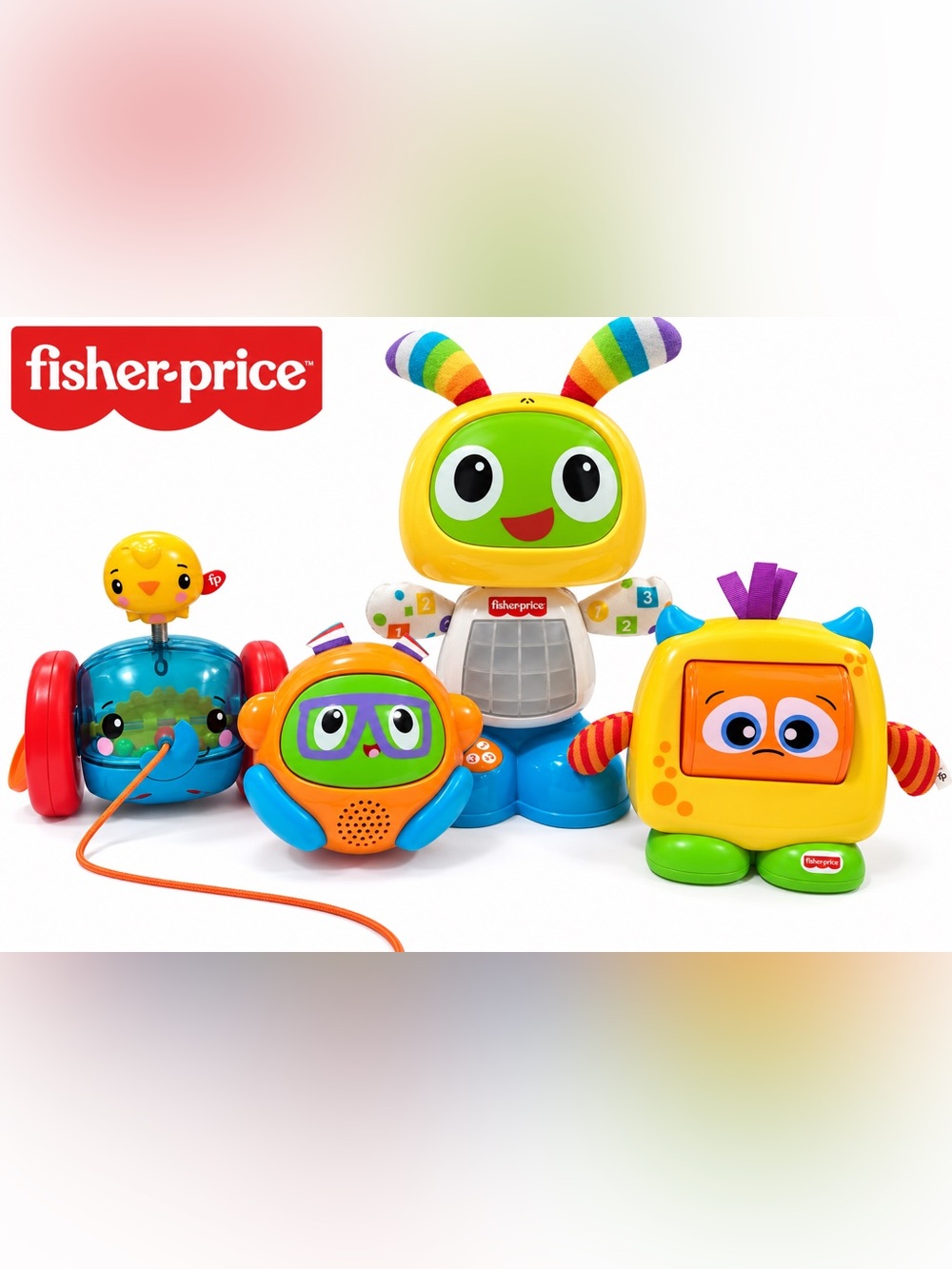 Fisher-Price Toy Lot of 4 BeatBo Franky Beats Monster Interactive Learning Toys